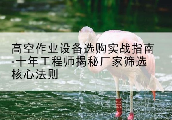 连城剪叉式升降机厂家-高空作业设备选购实战指南-十年工程师揭秘厂家筛选核心法则